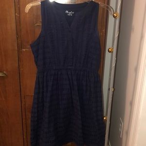 navy blue dress